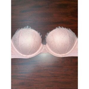 Victoria’s Secret Very Sexy Multi-way Lace Light Pink Bra Size 32B